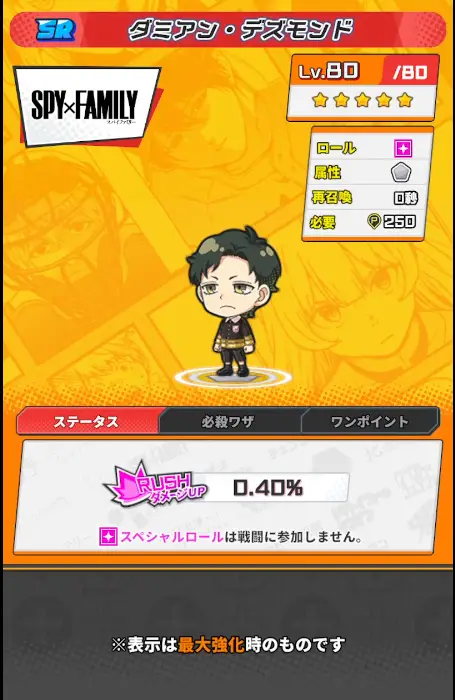 ダミアン・デズモンド詳細画像