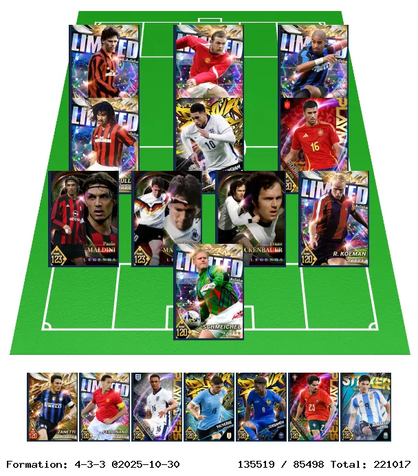 フォーメーション画像