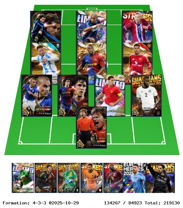 フォーメーション画像