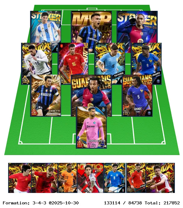 フォーメーション画像