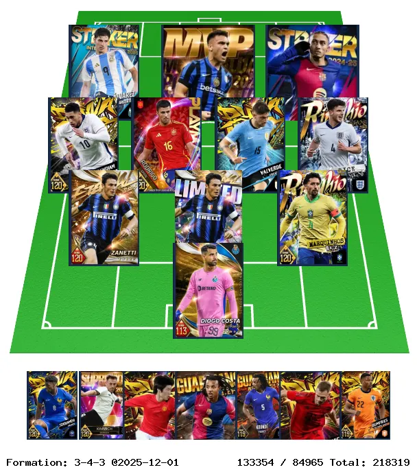 最強ベストイレブン画像